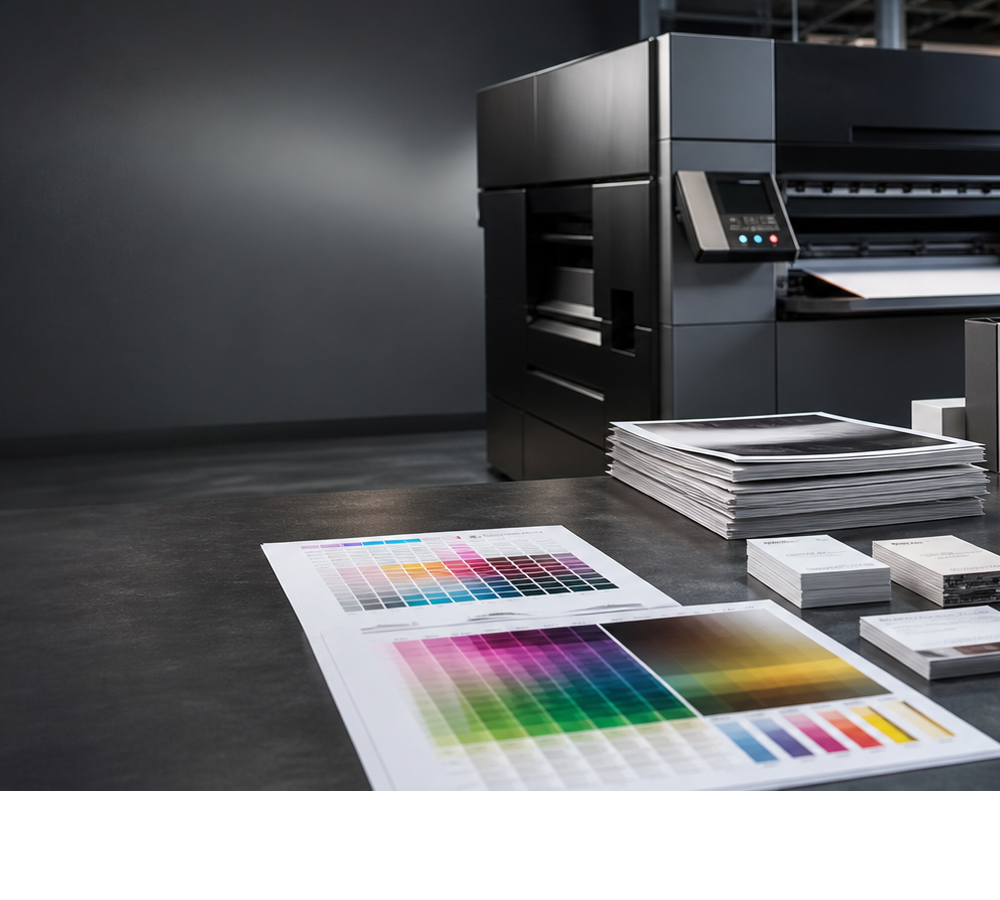 Generic professional print production from short-run to bulk scale